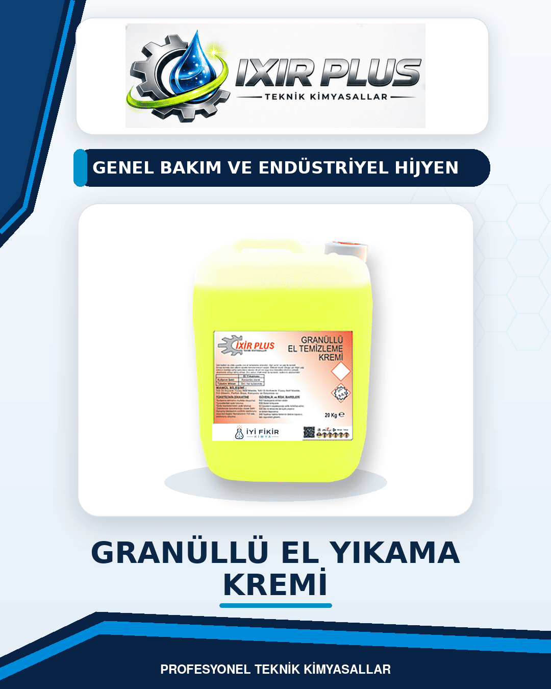 Granüllü El Yıkama Kremi